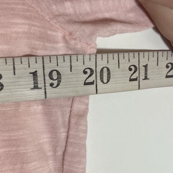 Polo Jeans Company Top Womens Large Pink Ruffle Ralph Lauren V Neck Casual Nice - Picture 13 of 15